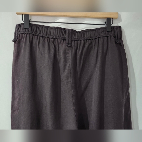 Hunter & Brown Women's Cargo Pant Size Large Dark Brown Straight Leg Gorpcore - Picture 5 of 7